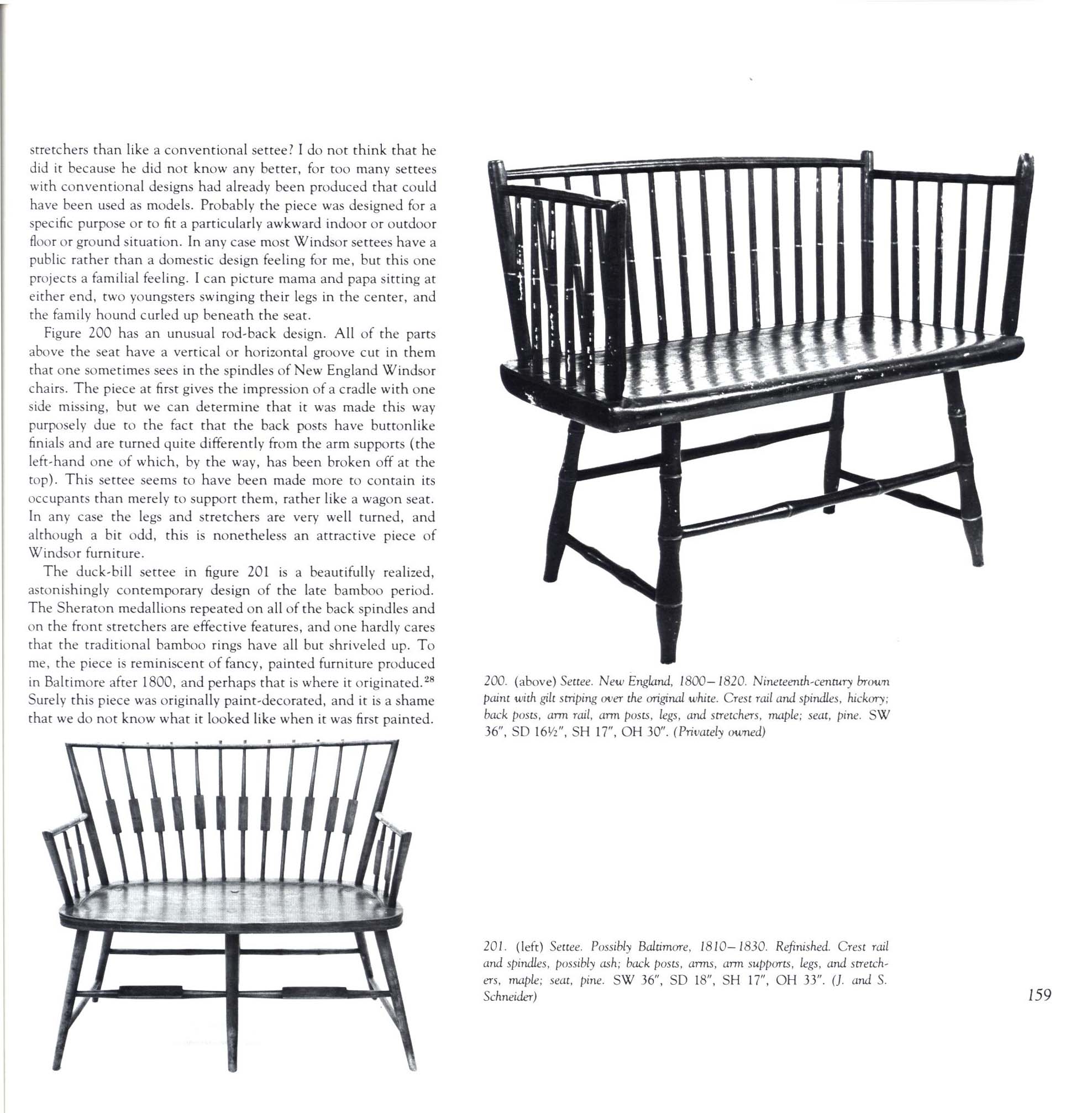 THE WINDSOR STYLE IN AMERICA: a pictorial study of the history and regional characteristics of the most popular furniture form of eighteenth-century America, 1730-1830. runn3241j